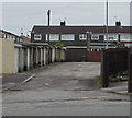 Linden Grove lockup garages, Caerphilly