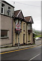 Warning signs, Duffryn Terrace, New Tredegar