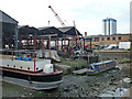 Boat building yard, Brentford