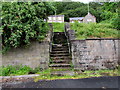 Steps beyond the eastern end of Ruperra Street, New Tredegar