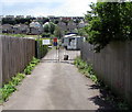 Market Garden Allotments entrance, Newport