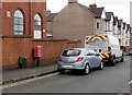 Red Royal Mail drop box, Windsor Road, Newport