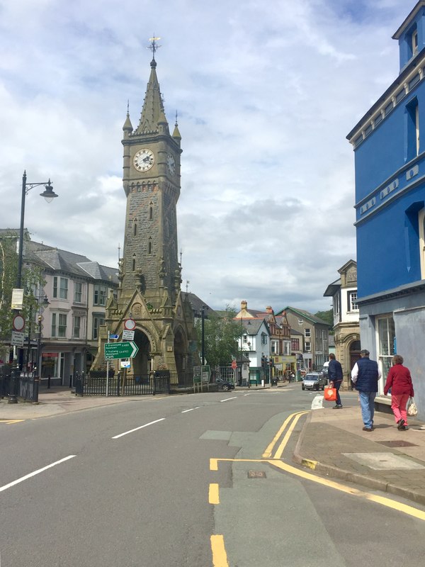 Clock Tower, Machynlleth © Alan Hughes :: Geograph Britain And Ireland