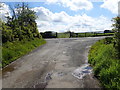 Eastern end of unnamed road linking Tullygeasy Road and Old Road