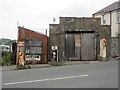 Old petrol pumps, Llanrug