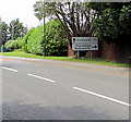 Brockworth, Churchdown and Badgeworth directions sign, Shurdington