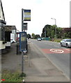 Cheese Rollers bus stop, Shurdington