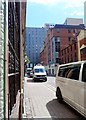 View East along Amelia Street, Belfast