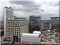 Birmingham City Centre from the Library Secret Garden #3