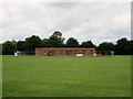 New  pavilion  built  on  playing  field