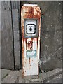SH5463 : Old petrol pump, Llanrug by Meirion