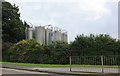 Storage tanks at RPC Containers, Market Rasen