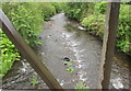 Tyre in the Rhymney River, New Tredegar