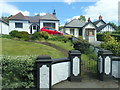 Suburban bungalows on the A24 (Belfast Road), Ballynahinch