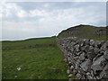 NG2305 : Old wall at Tarbert, Isle of Canna by Alpin Stewart