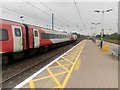 Looking northwards at Newark Northgate station