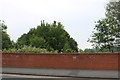 Bridge over disused railway line on London Road