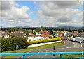 Saintsfield Road, Lisburn viewed from the M1