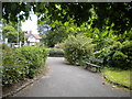 Public garden off Victoria Road, Wrexham