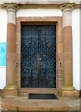 NN0908 : Church door by Gerald England
