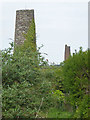 Wheal Basset - chimneys