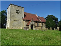 SE8934 : St Oswald's Church in Hotham by Neil Theasby