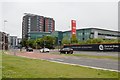 Bus lanes, Anderston Quay