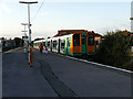 An evening train at Bognor