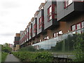 NS5668 : Collina Street - canal-side houses by M J Richardson