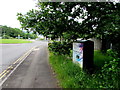 Telecoms cabinet, Parc Pontypandy, Caerphilly