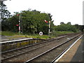 Semaphore signals, Helsby railway station