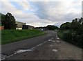 Stygate Lane south-westwards past Stygate Farm