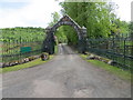 The arch covered entrance to Drumfork