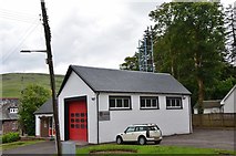 NS9323 : Community Fire Station, Abington by Jim Barton