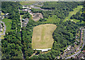 NS4261 : Castle golf driving range from the air by Thomas Nugent