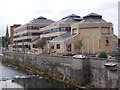 Bridgend Council Offices - viewed from Old Bridge