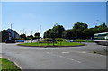 Roundabout on the A444, Castle Gresley