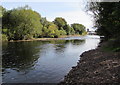 Downstream along the Usk, Llanfaes, Brecon