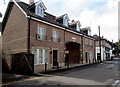 Dewey Mews alongside the A345, Pewsey