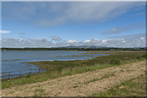 SD4456 : The Lune estuary east of Glasson Dock by Ian Greig