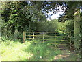 The beginning of a restricted byway near Pickworth Lodge