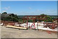 House under construction, North Road