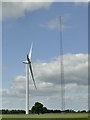 SE7826 : Wind turbine and weather station by Graham Hogg