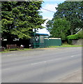 Caerleon Road bus stop and shelter, Ponthir