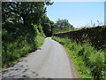 Minor road leading to Kirton of Lethendy