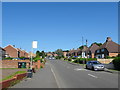 Bus stop on Castle Road, Castle Gresley