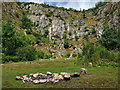 Dyserth Quarry - site of Dyserth Castle