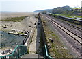 North Wales Coast Line towards Mostyn