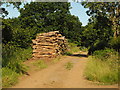 Bridleway Woodpile