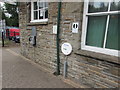 Help point and telephone on Rhymney railway station